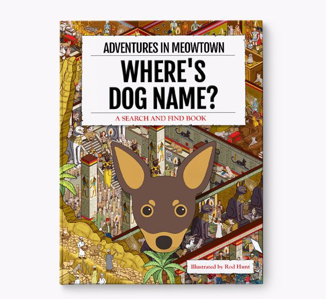 Personalised Russian Toy Book: Where's Dog Name? Volume 2